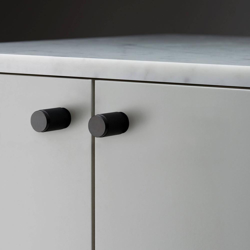 Buster + Punch Furniture Knob / Cross / Black, Buster and Punch US-KN-BL-A YV3P04WT5N