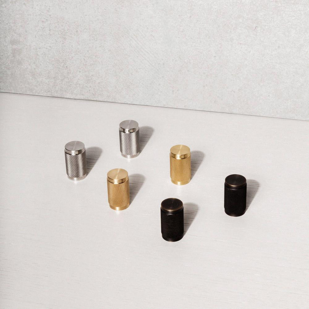 Buster + Punch Furniture Knob / Cross / Black, Buster and Punch US-KN-BL-A YV3P04WT5N