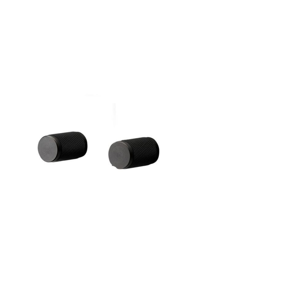 Buster + Punch Cross Furniture Knob Smoked Bronze