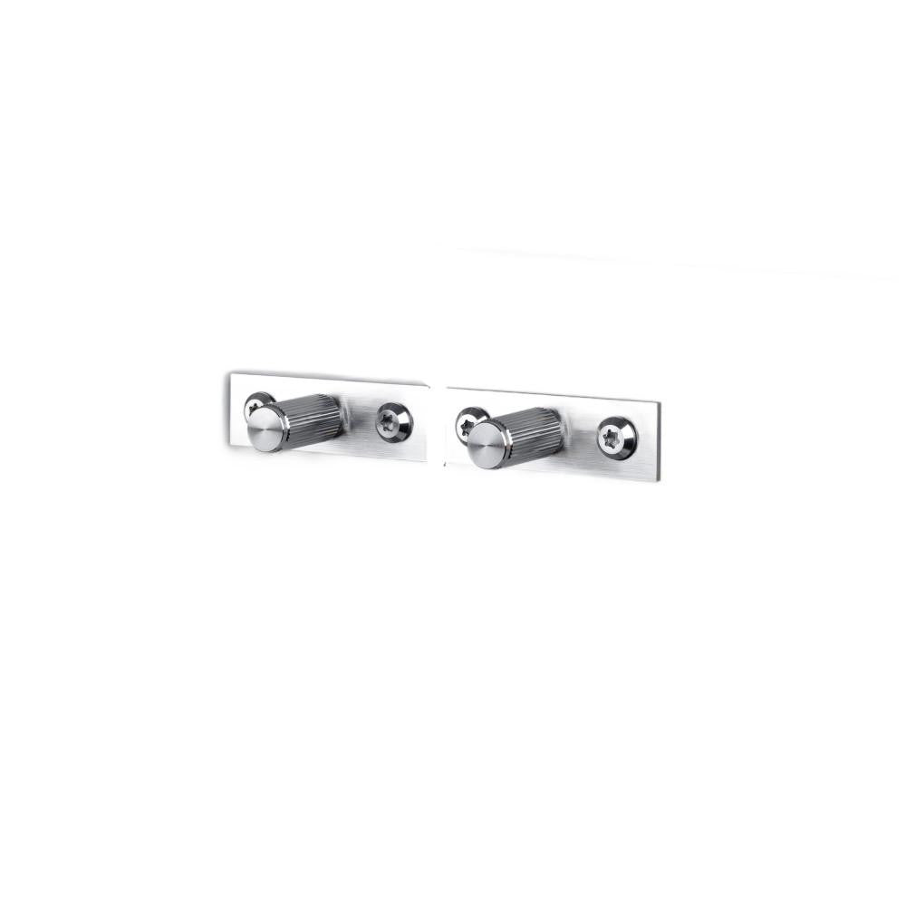 Buster + Punch Linear Furniture Plate Knob Steel