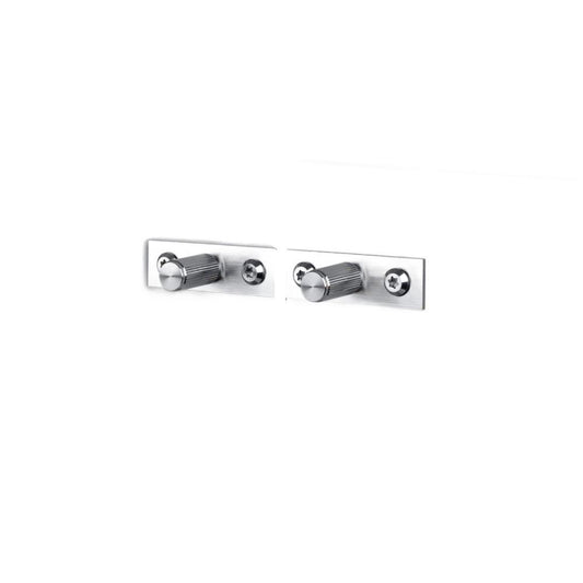 Buster + Punch Linear Furniture Plate Knob Steel