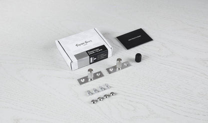 Buster + Punch Furniture Knob, Plate, Linear, Steel