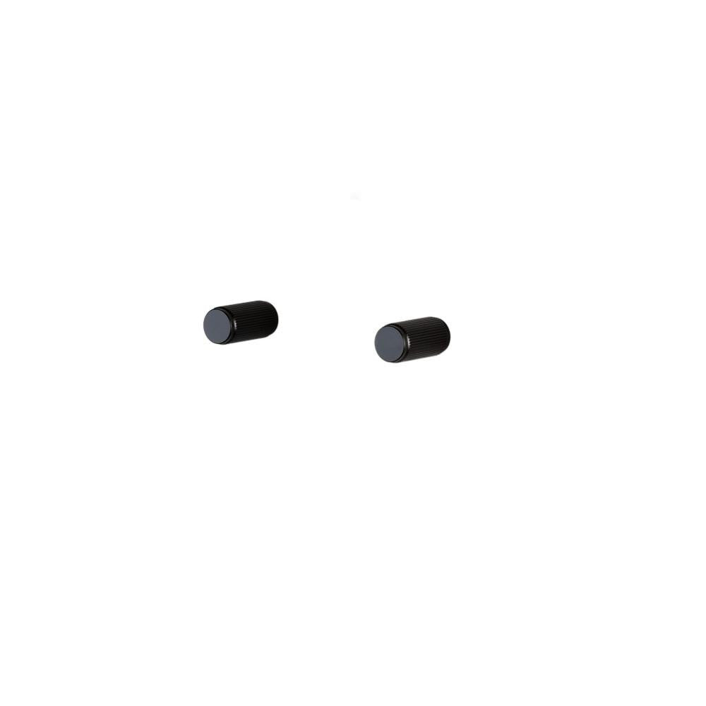 Buster + Punch Furniture Knob, Set of 2 Black