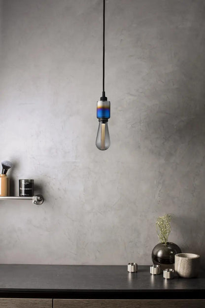 Buster + Punch Heavy Metal Pendant, Linear, Burnt Steel