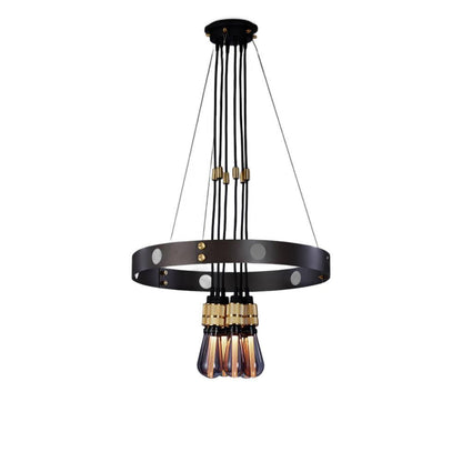 Buster + Punch Hero Light Chandelier/ Graphite Graphite, Brass