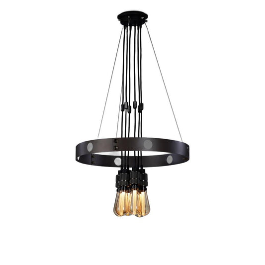 Buster + Punch Hero Light Chandelier/ Graphite Graphite, Smoked Bronze