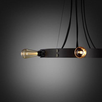 Buster + Punch Hero Light Chandelier/ Graphite, Smoked Bronze - 30"