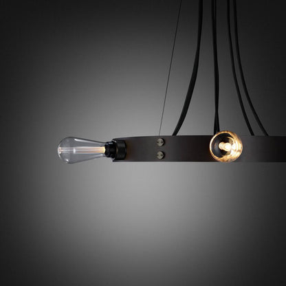 Buster + Punch Hero Light Chandelier/ Graphite, Smoked Bronze - 49"