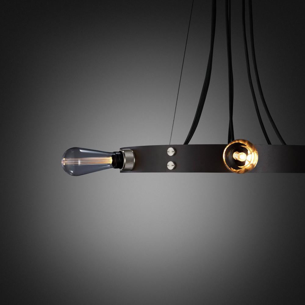 Buster + Punch Hero Light Chandelier/ Graphite, Steel - 30"