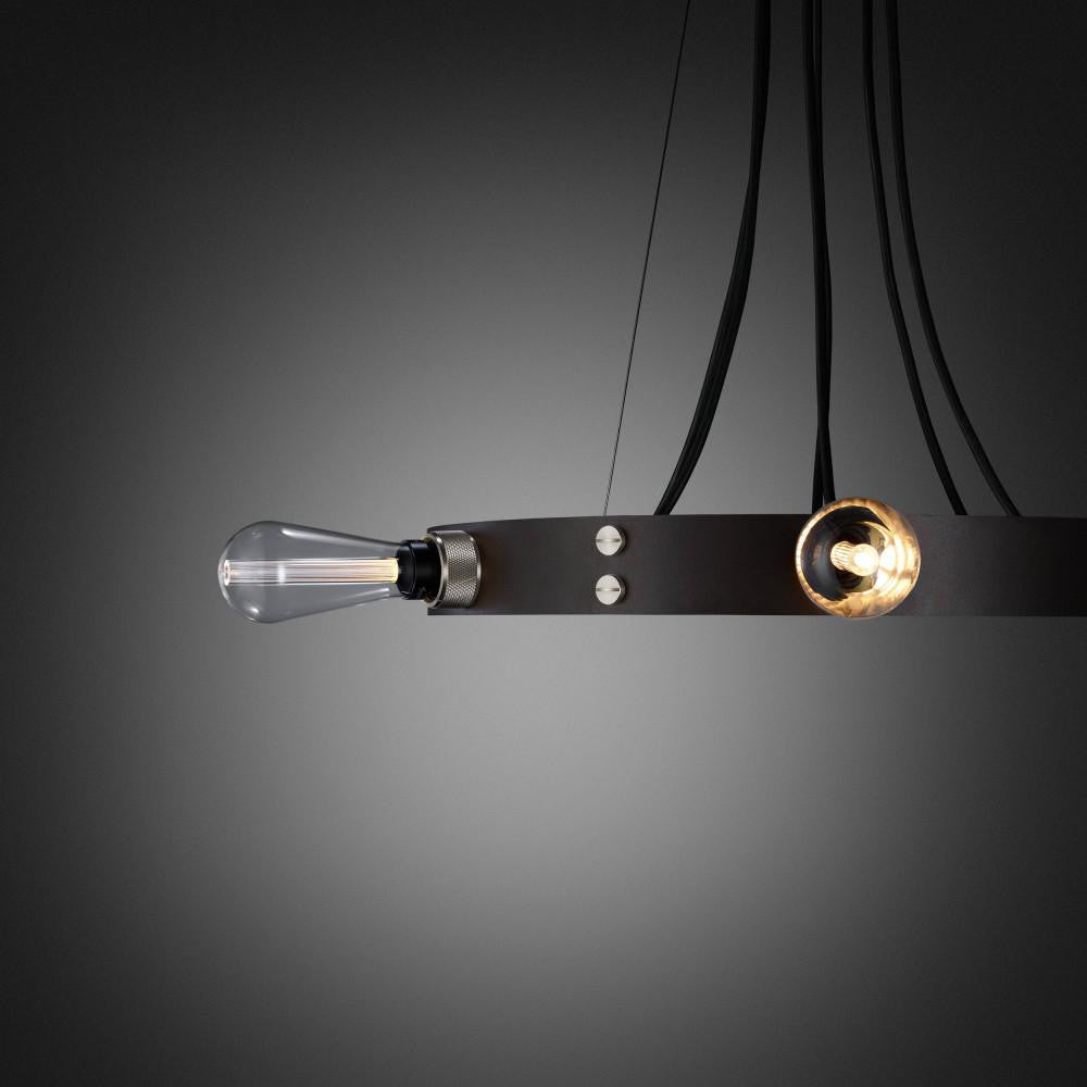 Buster + Punch Hero Light Chandelier/ Graphite, Steel - 30"