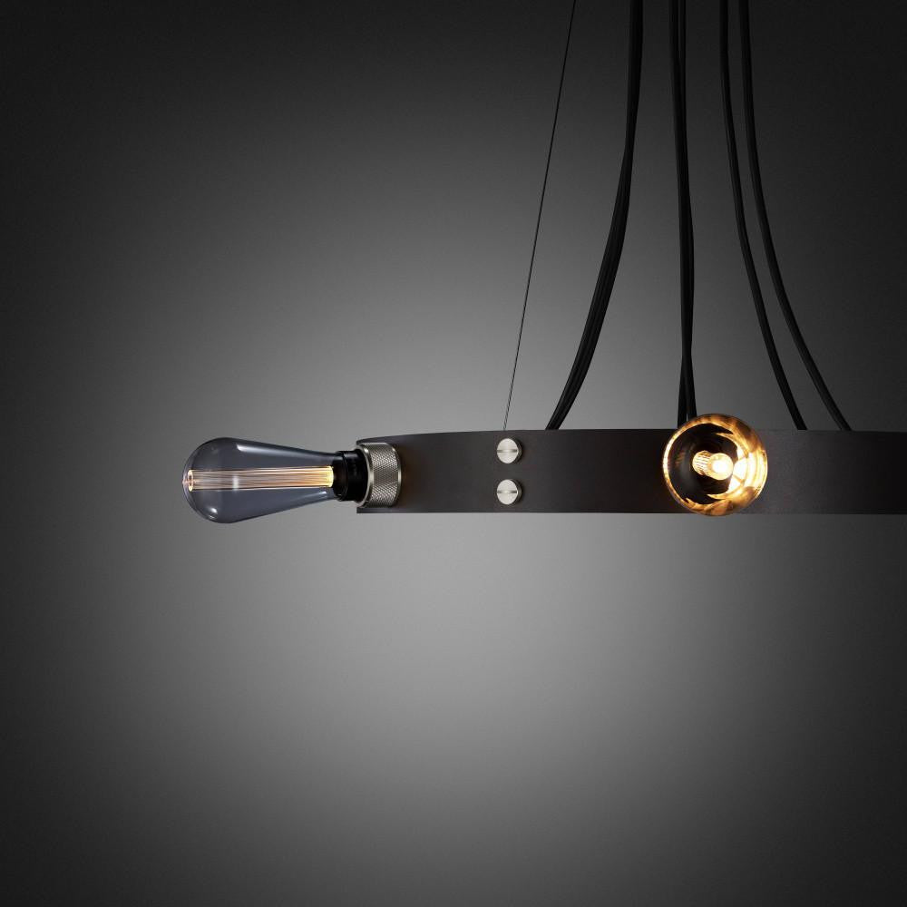 Buster + Punch Hero Light Chandelier/ Graphite, Steel - 49"