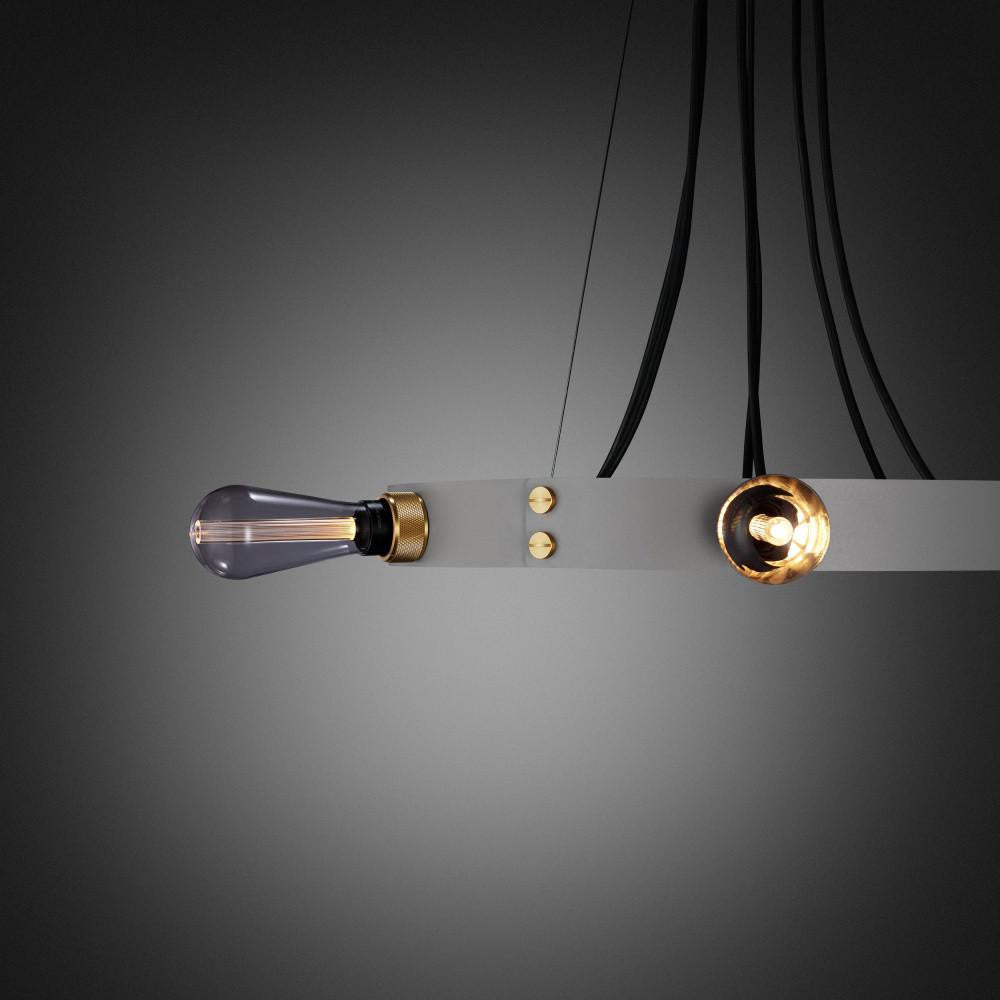 Buster + Punch Hero Light Chandelier/ Stone, Brass - 30"