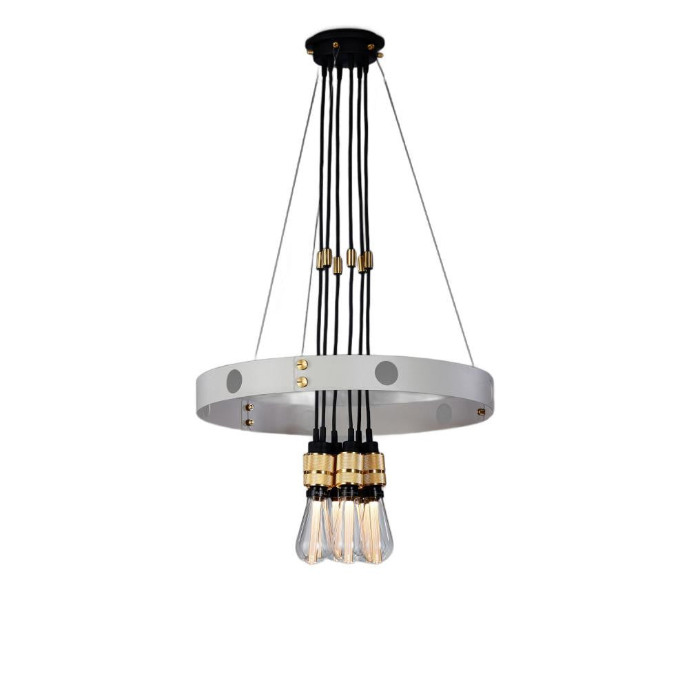 Buster + Punch Hero Light Chandelier/ Stone Stone, Brass