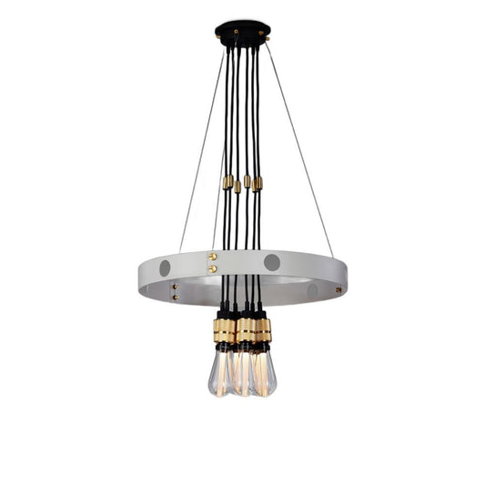 Buster + Punch Hero Light Chandelier/ Stone Stone, Brass