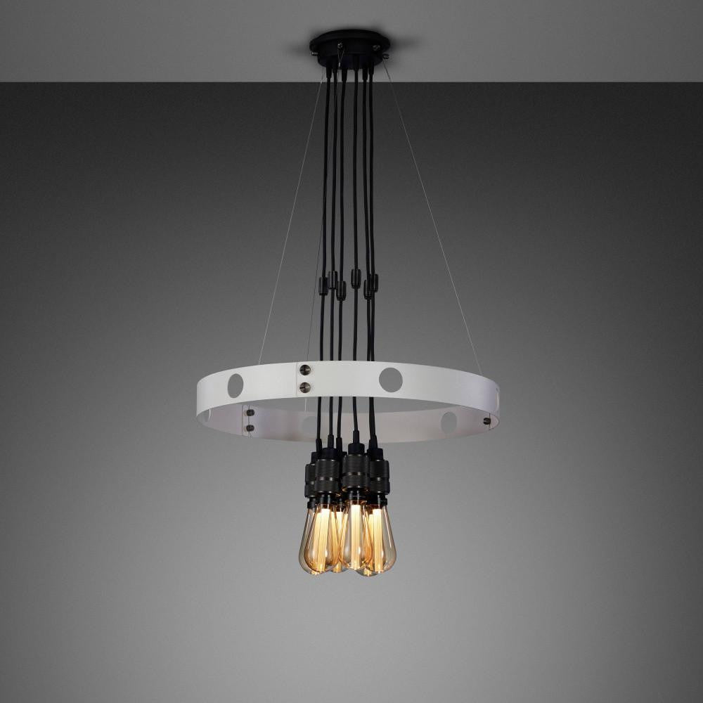 Buster + Punch Hero Light Chandelier/ Stone, Smoked Bronze - 30"