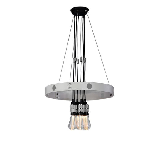 Buster + Punch Hero Light Chandelier Stone, Steel