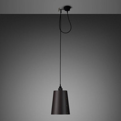 Buster + Punch Hooked Pendant 1.0 Large, Graphite, Smoked Bronze
