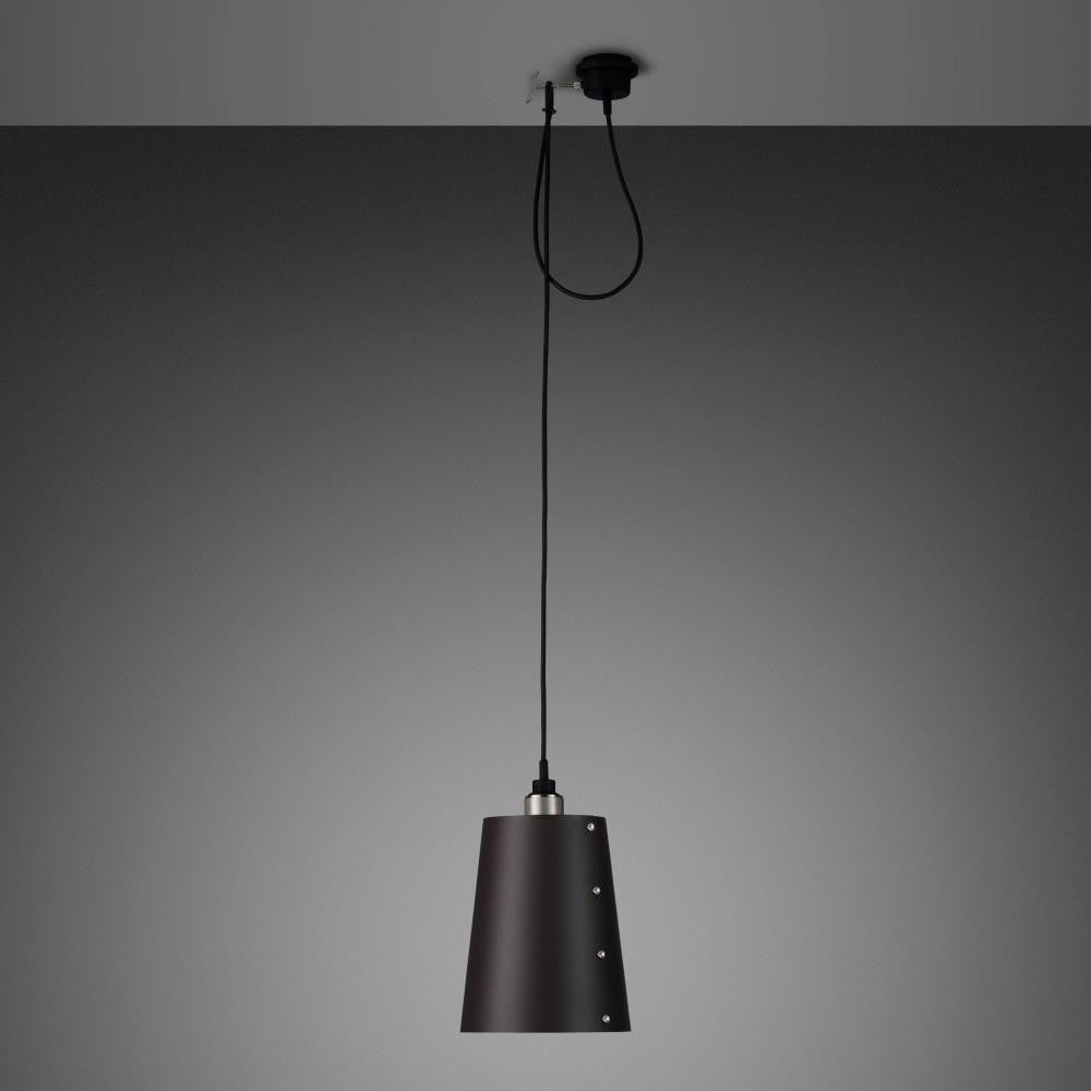 Buster + Punch Hooked Pendant 1.0 Large, Graphite, Steel