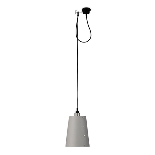 Buster + Punch Hooked Pendant 1.0 Large Stone, Steel
