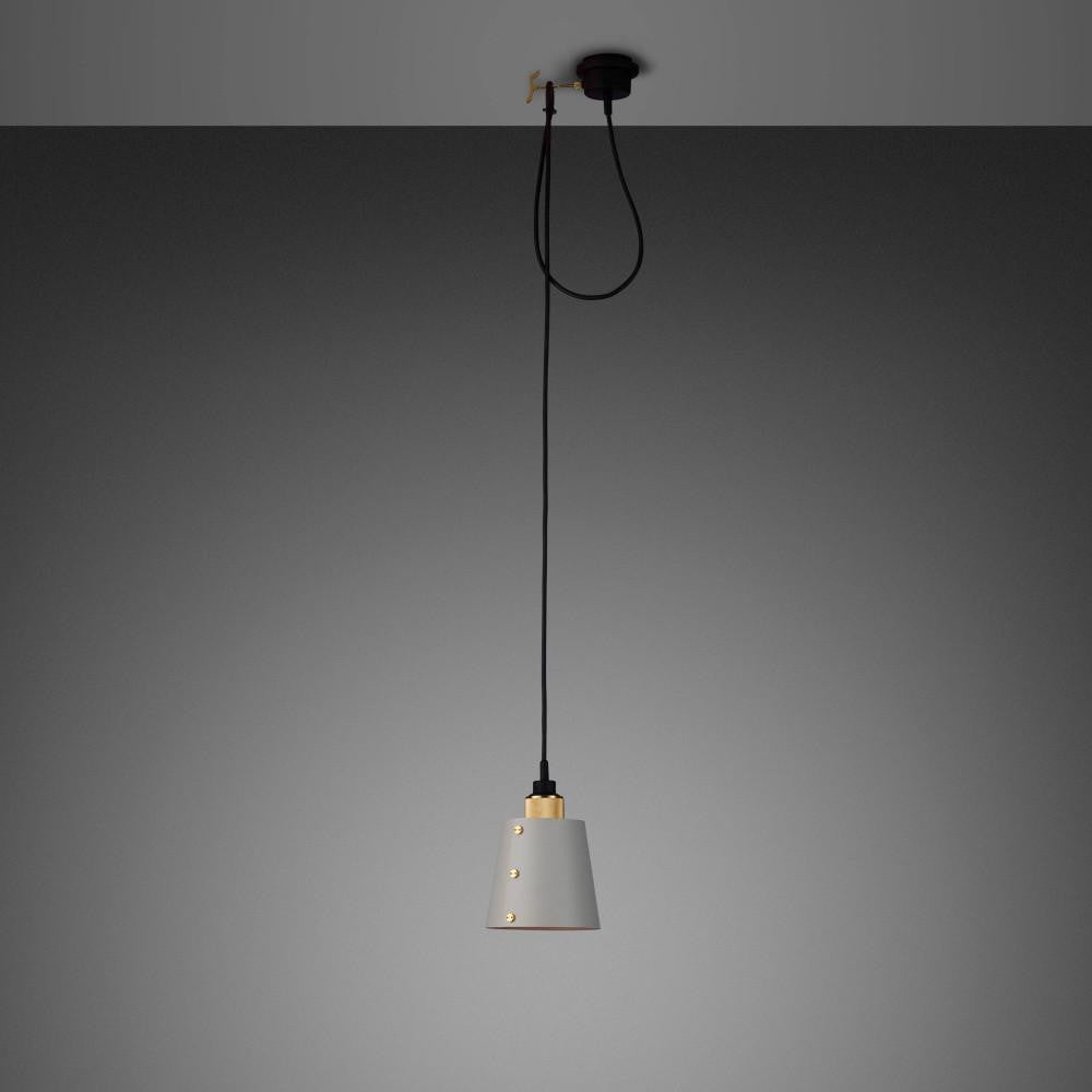 Buster + Punch Hooked Pendant 1.0 Small, Stone, Brass