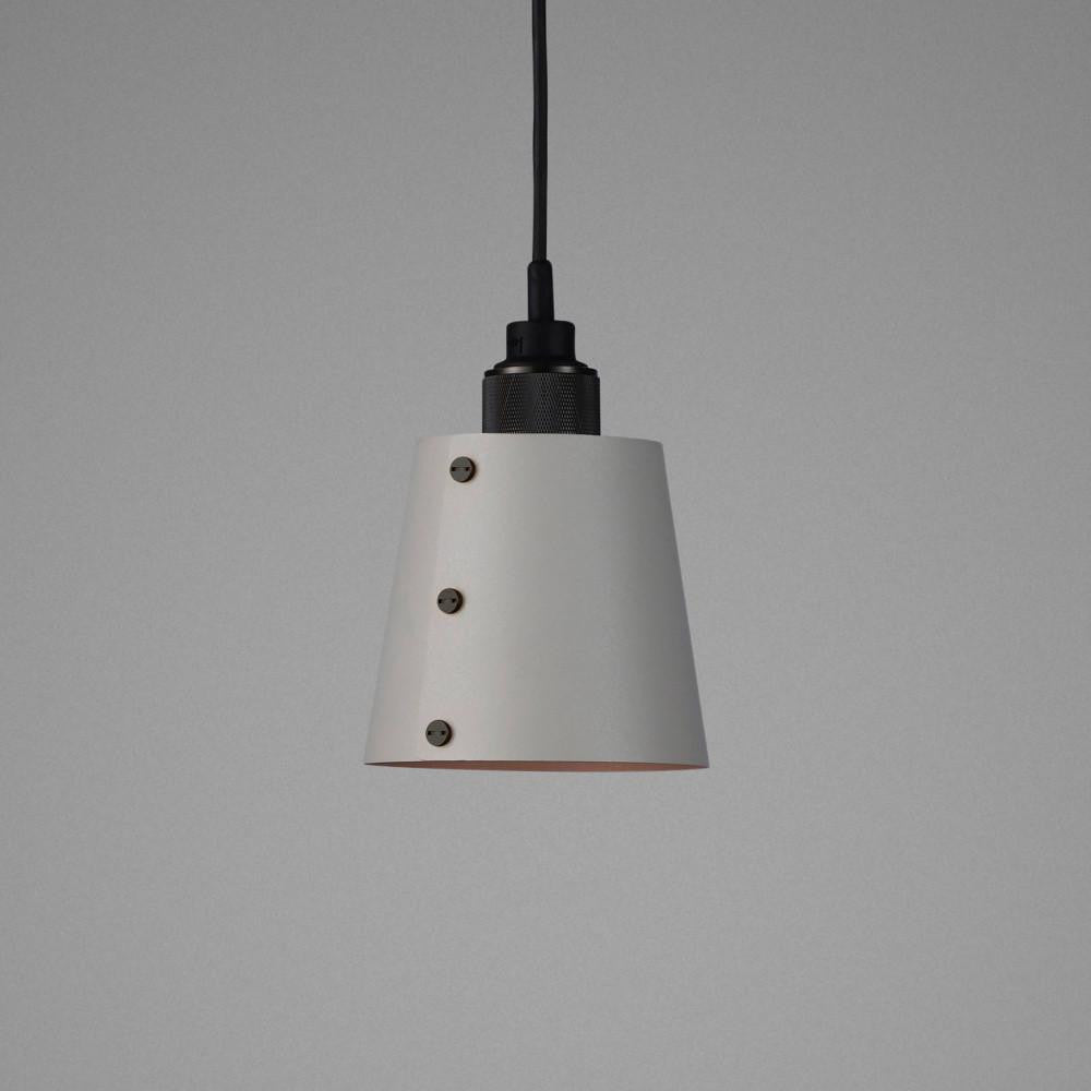 Buster + Punch Hooked Pendant 1.0 Small, Stone, Smoked Bronze