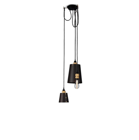 Buster + Punch Hooked Pendant 3.0 Mix Graphite, Brass