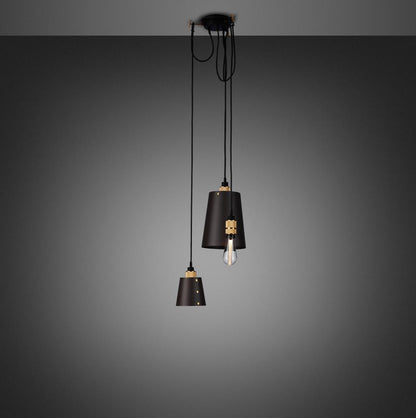 Buster + Punch Hooked Pendant 3.0 Mix, Graphite, Brass