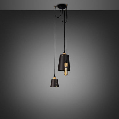 Buster + Punch Hooked Pendant 3.0 Mix, Graphite, Brass