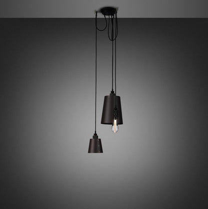 Buster + Punch Hooked Pendant 3.0 Mix, Graphite, Smoked Bronze
