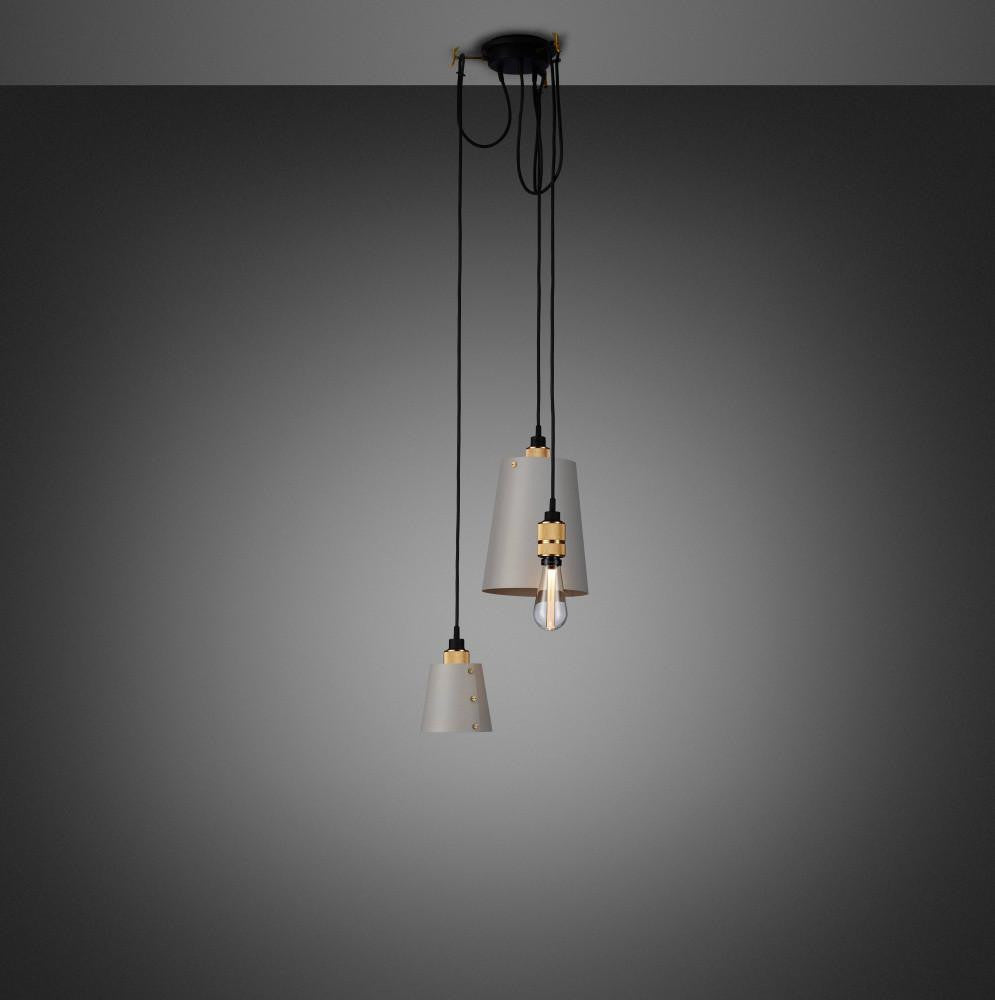 Buster + Punch Hooked Pendant 3.0 Mix, Stone, Brass