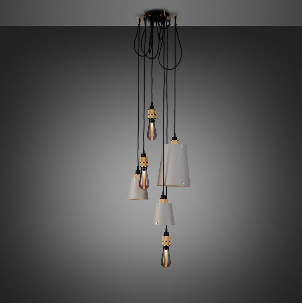 Buster + Punch Hooked Pendant 6.0 Mix, Stone, Brass