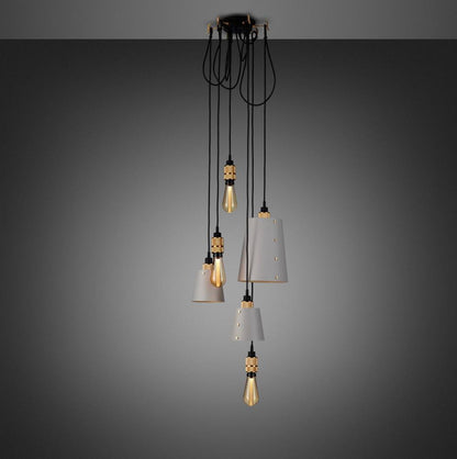 Buster + Punch Hooked Pendant 6.0 Mix, Stone, Brass