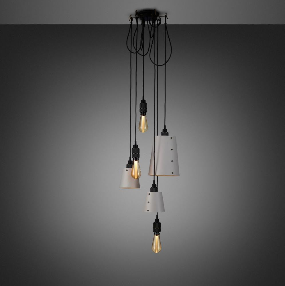 Buster + Punch Hooked Pendant 6.0 Mix, Stone, Smoked Bronze