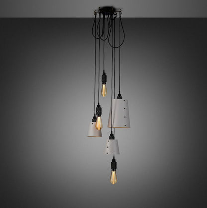 Buster + Punch Hooked Pendant 6.0 Mix, Stone, Smoked Bronze