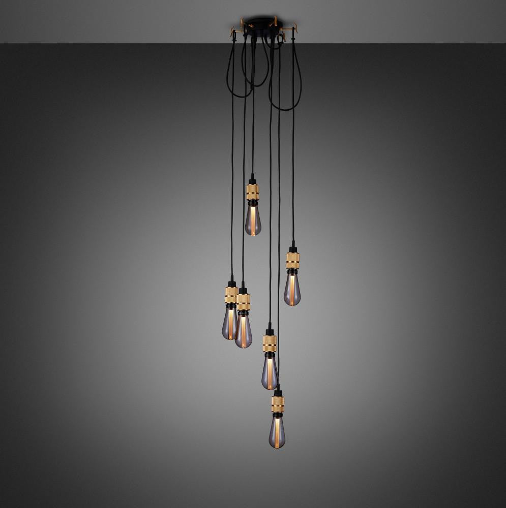 Buster + Punch Hooked Pendant 6.0, Nude, Brass