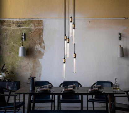 Buster + Punch Hooked Pendant 6.0, Nude, Brass