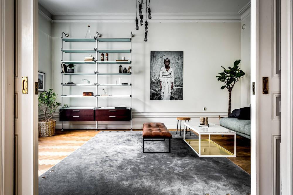 Buster + Punch Hooked Pendant 6.0, Nude, Smoked Bronze
