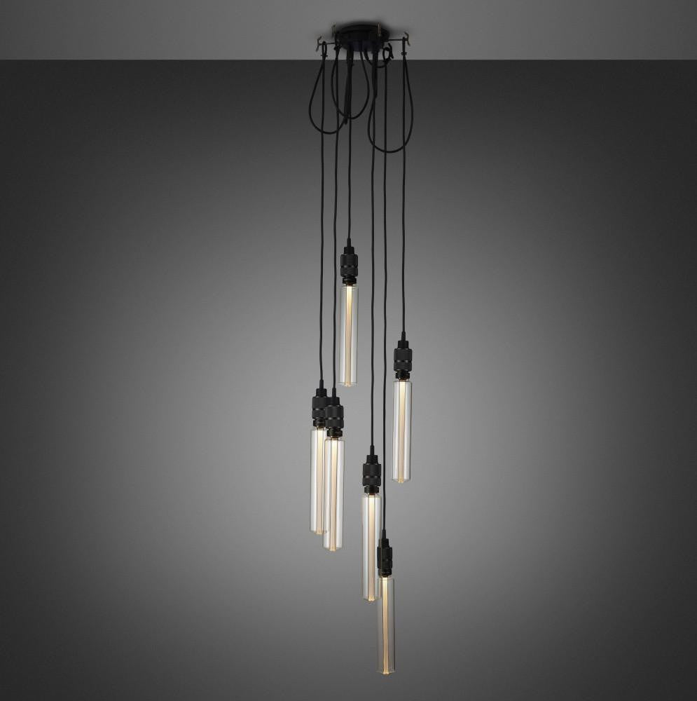 Buster + Punch Hooked Pendant 6.0, Nude, Smoked Bronze