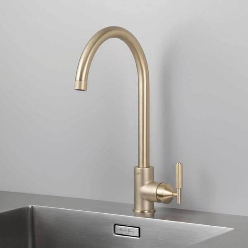 Buster + Punch Kitchen Faucet, Mixer, Cross, Brass