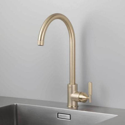 Buster + Punch Kitchen Faucet, Mixer, Cross, Brass