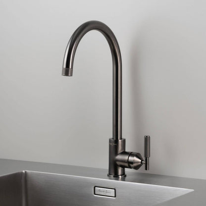 Buster + Punch Kitchen Faucet, Mixer, Cross, Gun Metal