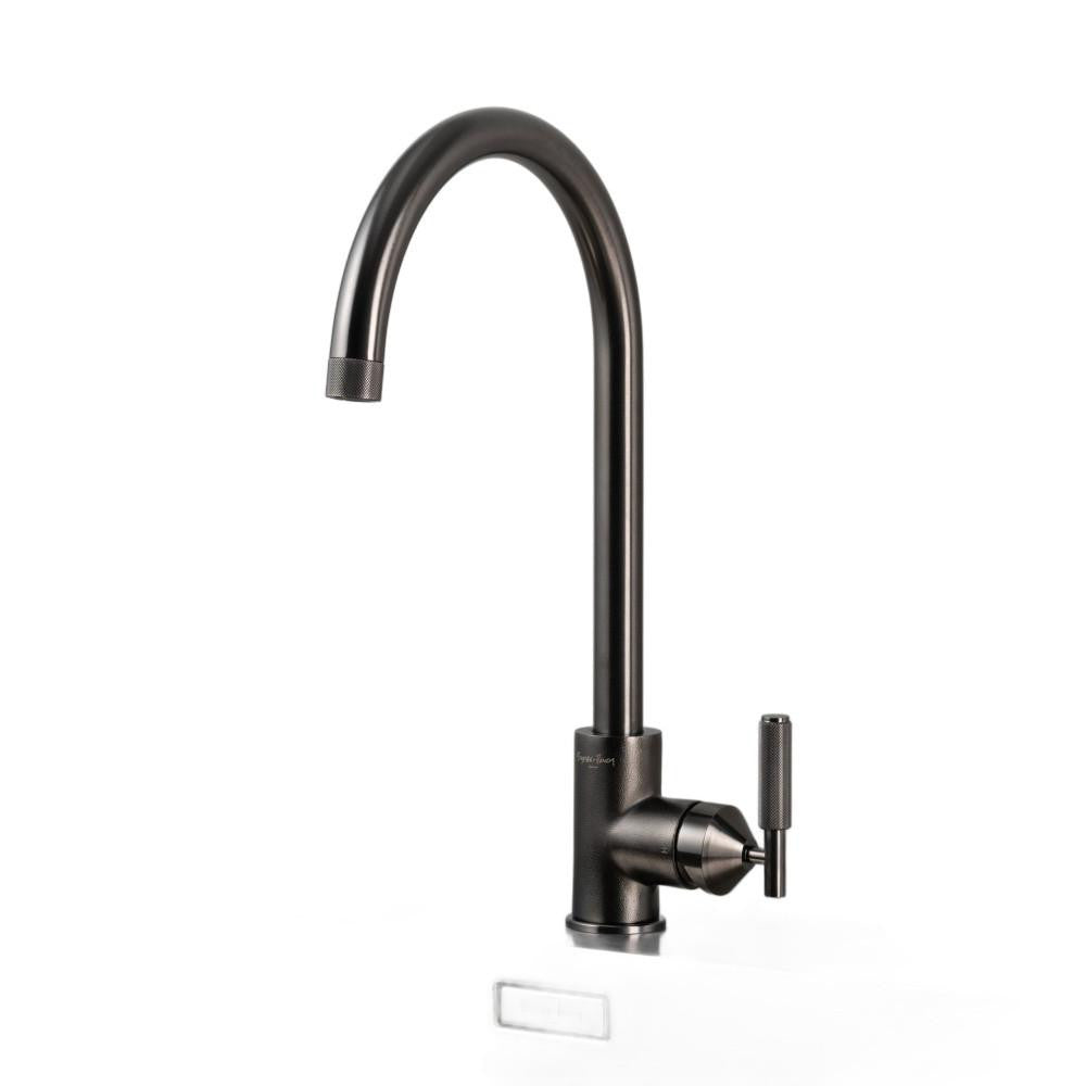 Buster + Punch Kitchen Faucet Mixer Cross Gun Metal