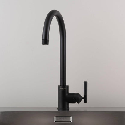 Buster + Punch Kitchen Faucet, Mixer, Cross, Welders Black