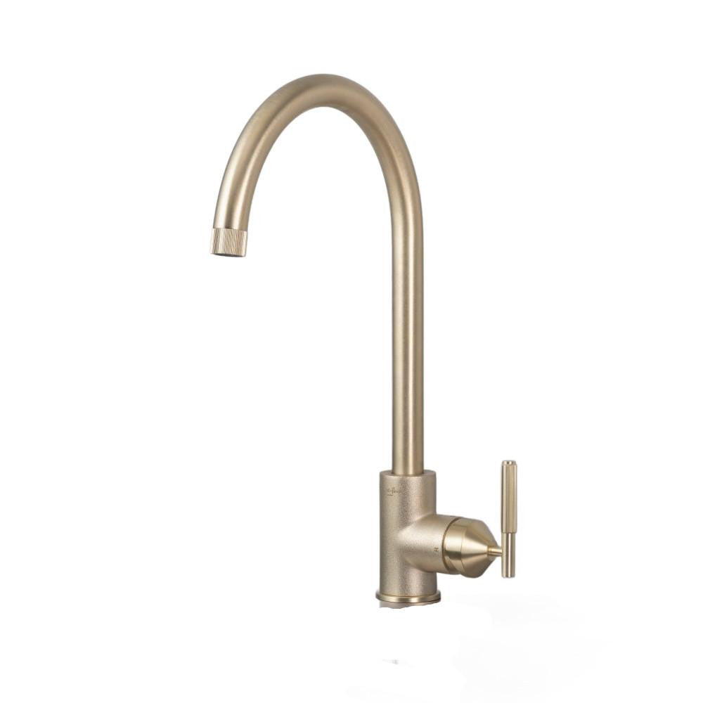 Buster + Punch Kitchen Faucet Mixer Linear Brass