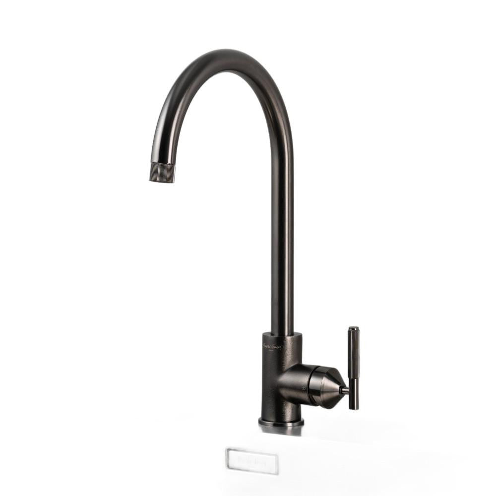 Buster + Punch Kitchen Faucet Mixer Linear Gun Metal