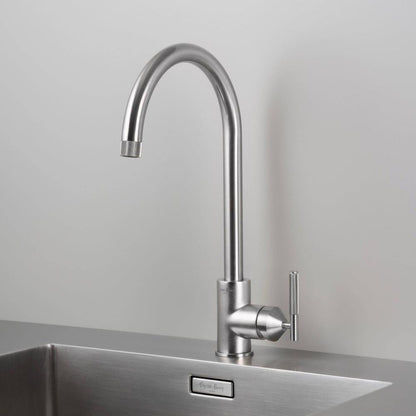 Buster + Punch Kitchen Faucet, Mixer, Linear, Steel
