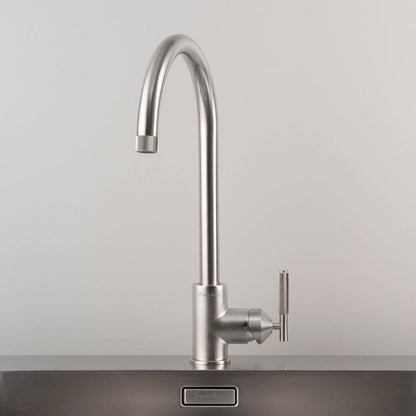 Buster + Punch Kitchen Faucet, Mixer, Linear, Steel