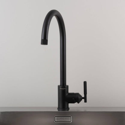 Buster + Punch Kitchen Faucet, Mixer, Linear, Welders Black