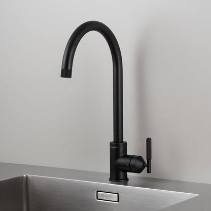 Buster + Punch Kitchen Faucet, Mixer, Linear, Welders Black