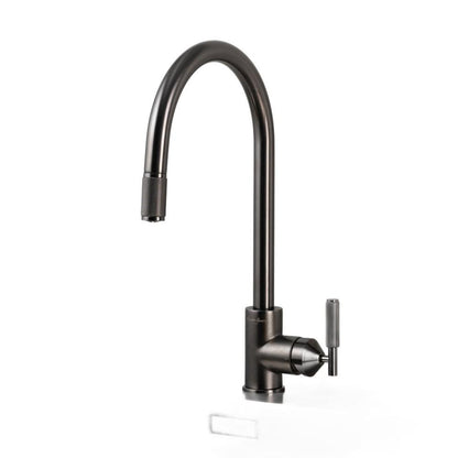 Buster + Punch Kitchen Faucet Pull-Out Mixer Cross Gun Metal